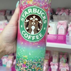 Star pink & blue - Tumbler