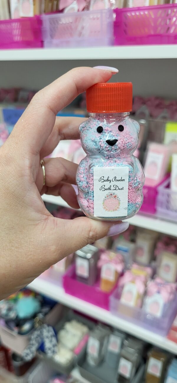 Bath Dust Bear - Baby Powder