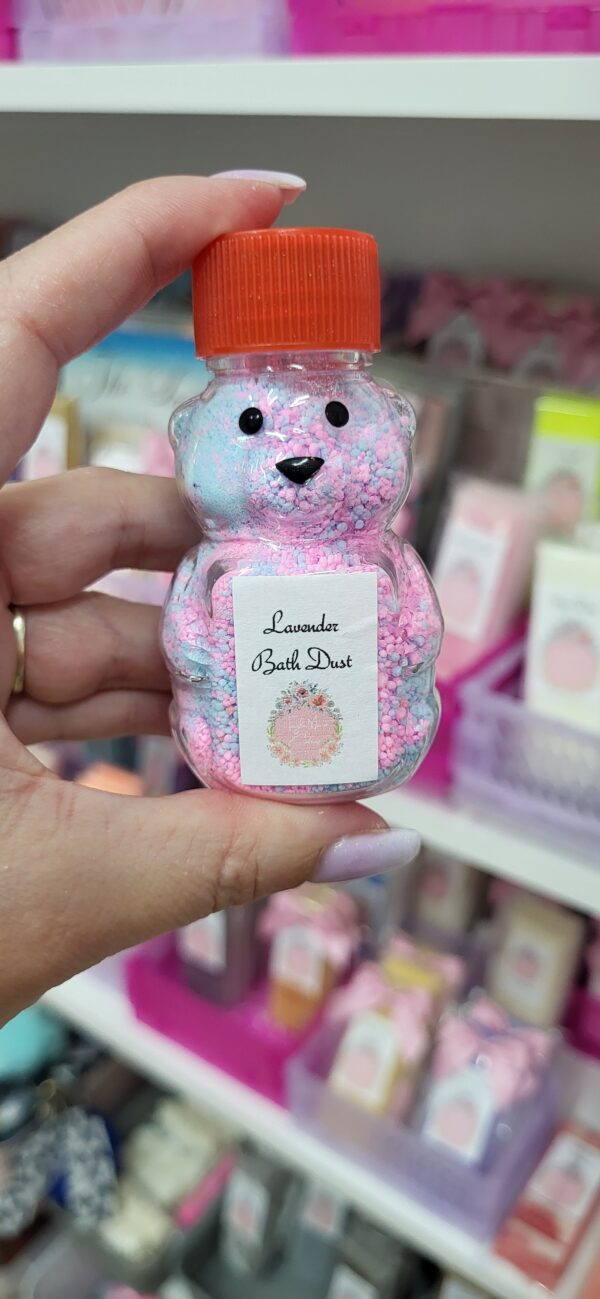 Bath Dust Bear - Lavender