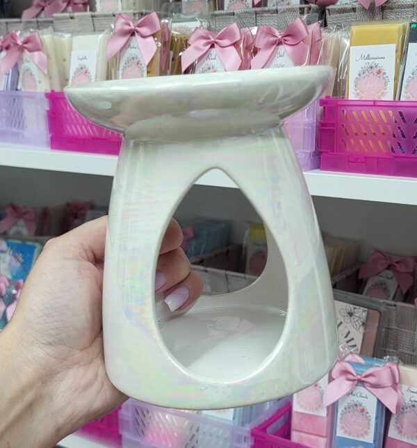 Iridescent Burner - White